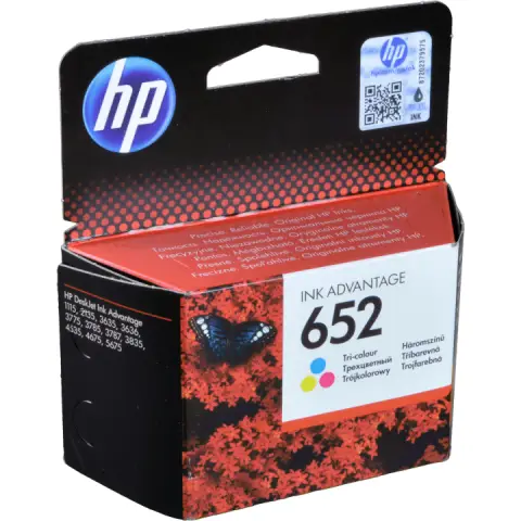 Tusz HP 652 / F6V24AE Kolor do drukarek (Oryginalny) [5ml]